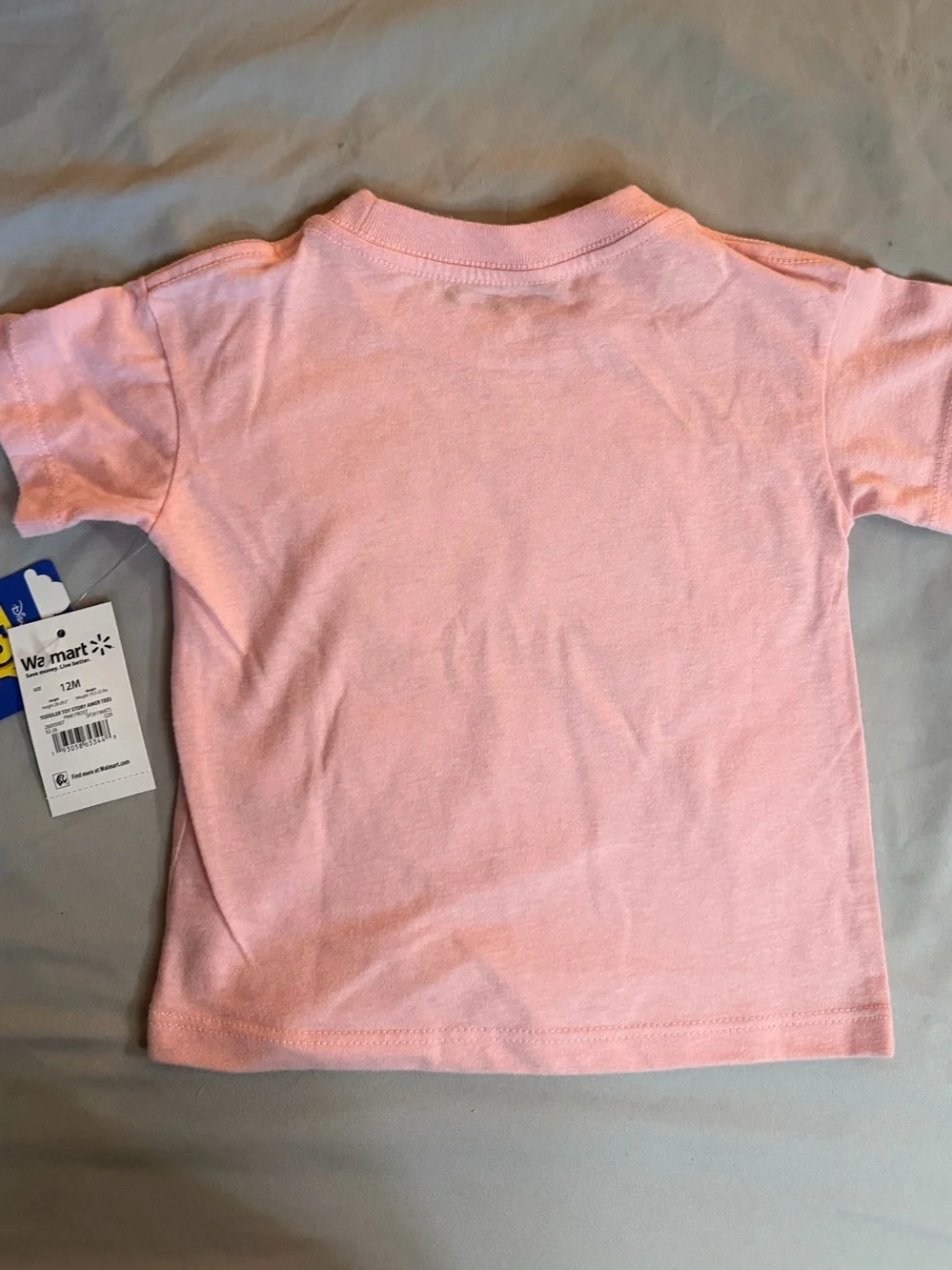 Disney Toy Story 'Yee Haw!' Pink toddler baby T‑Shirt 12m BNWT America theme